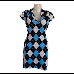 H&M Dress Geometric Pattern Dress Size M
